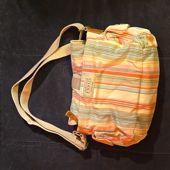 Fossil Crossbody Multi Stripe Small Messenger - Picture 2 of 4